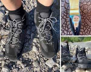 Glisser et se sentir bien - le Zaqq Barefoot Shoe Roqq Trail noir
