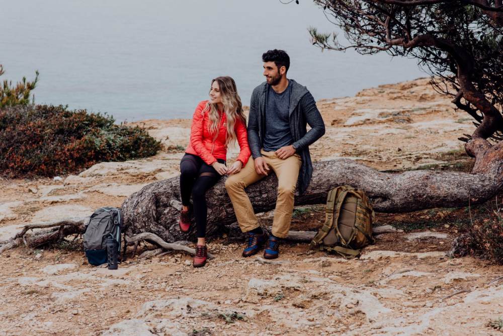 Hiqe laagbruine blauw waterdicht