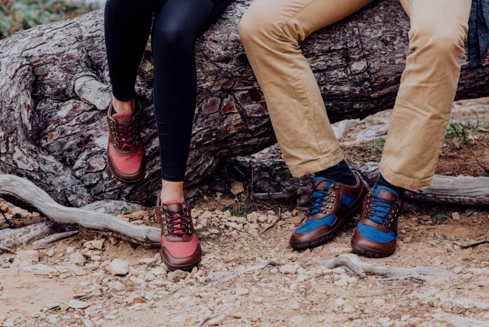 Hiqe lage vegan camel rood waterdicht