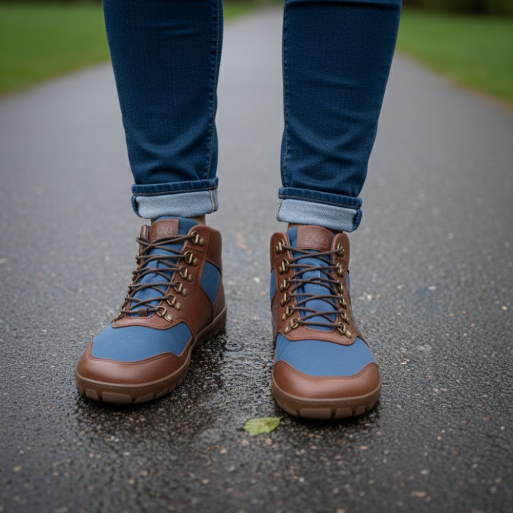 Hiqe Mid Vegan Blue imperméable