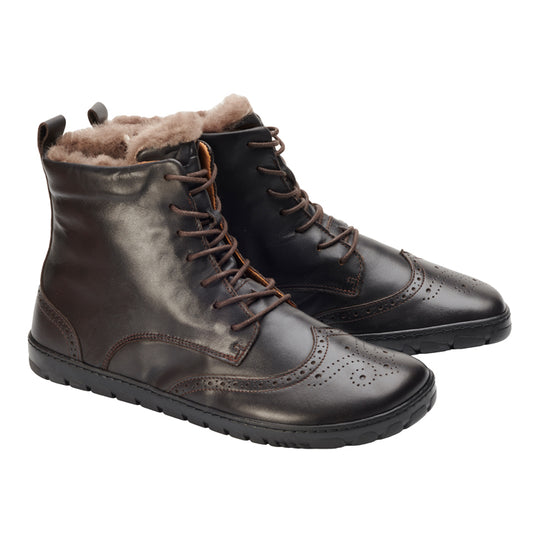 Quintic Winter Brogue Dark Brown