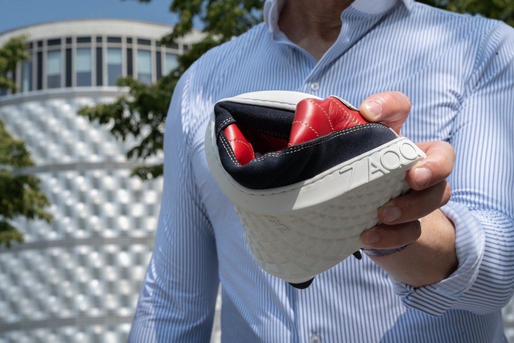 Qampion Navy Red