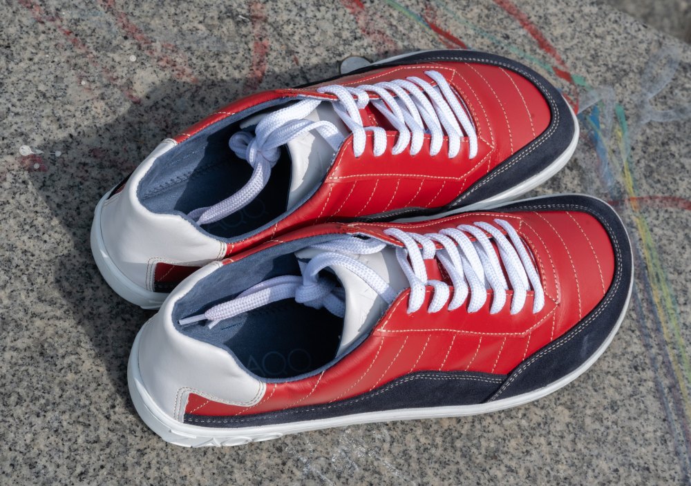 Qampion Navy Red