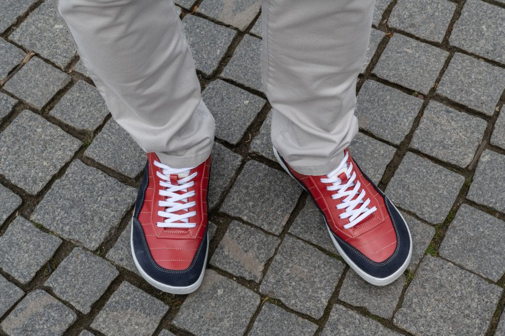 Qampion Navy Red